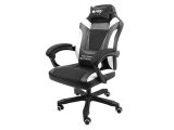 FURY Avenger M+ Universal gamingstol Polstret sde Sort, Hvid #1