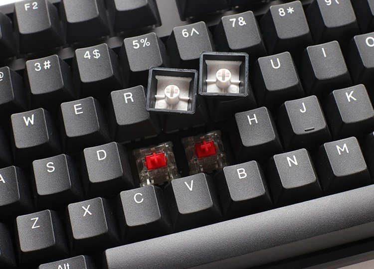 Ducky Origin Phantom Black tastatur Universel USB QWERTZ Tysk Sort #5