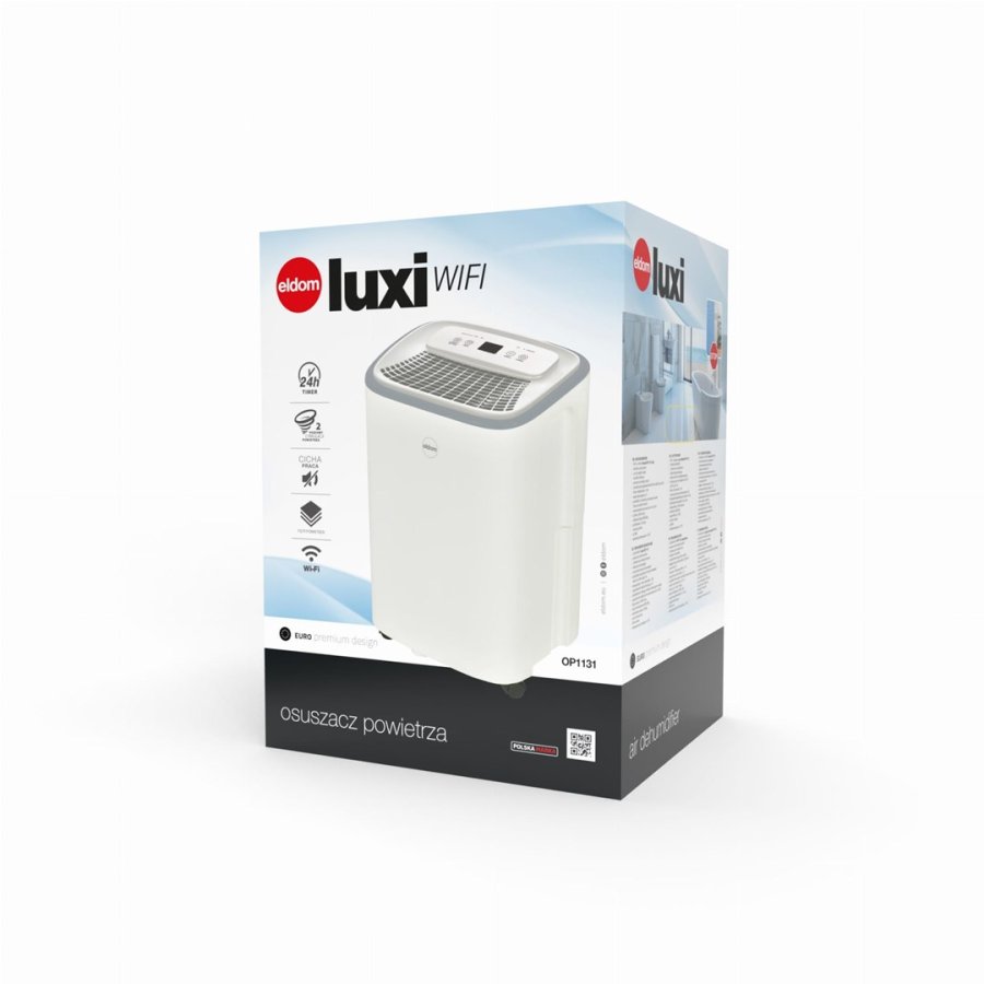 ELDOM OP1131 LUXI WIFI AFFUGTER HVID #10