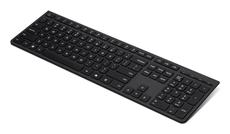 Lenovo 4Y41R64540 tastatur Hjemme/kontor RF tr�dl�s + Bluetooth US engelsk Sort #3