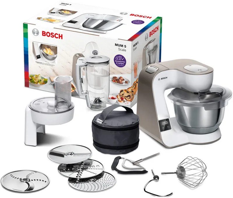 Bosch MUM5XW20 foodprocessor 1000 W 3,9 L Hvid #2