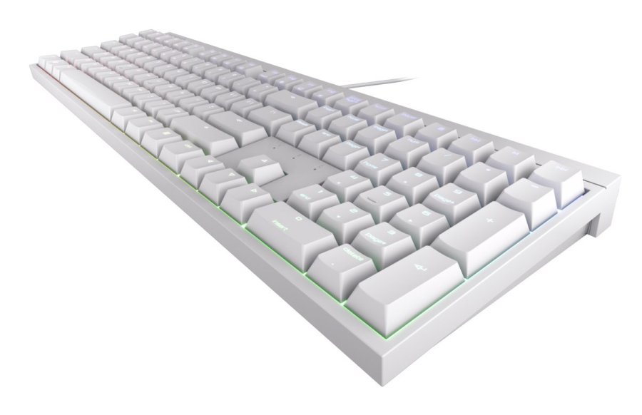 CHERRY MX 2.0S tastatur Spil USB QWERTZ Tysk Hvid #3