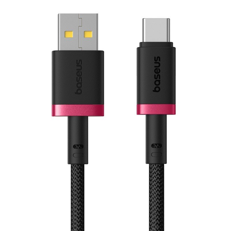 Baseus Dura USB Type A til Type C 60 W hurtigopladningskabel 2 m Sort, Rd #2