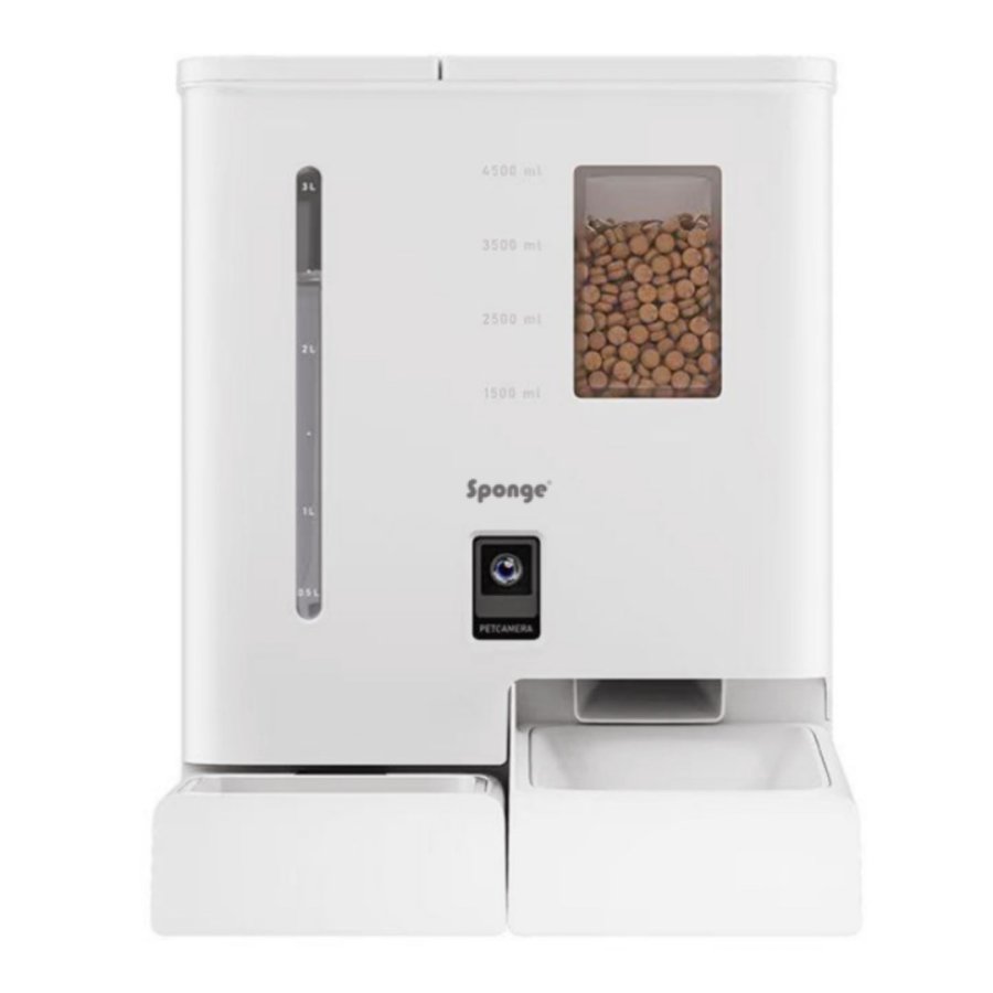 SPONGE Pet Feeder Smart Dual - intelligent foderdispenser til kledyr  5l #2