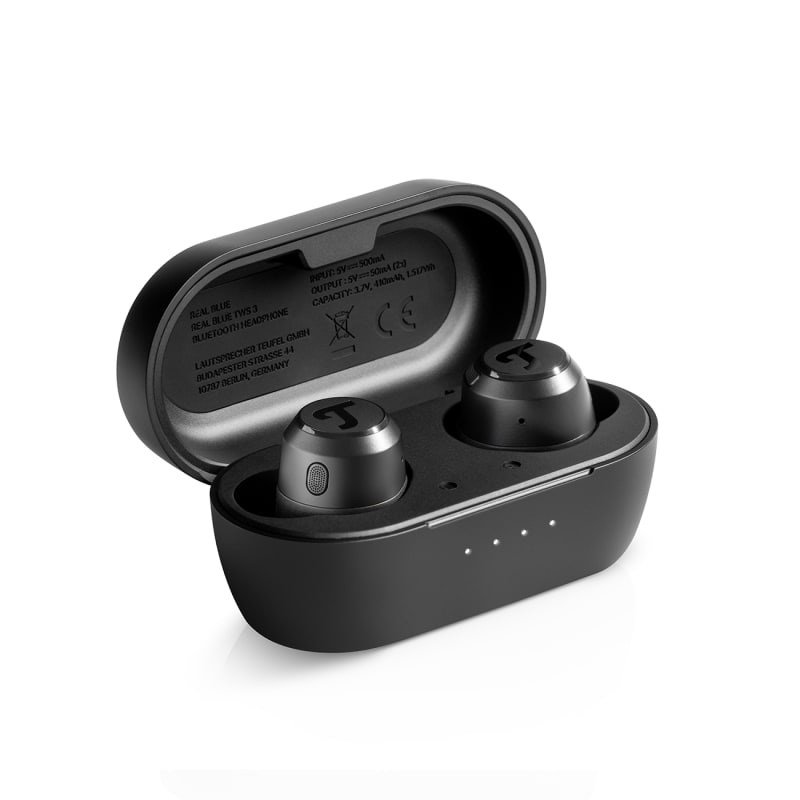 Teufel REAL BLUE TWS 3 Headset Trdls I rerne Opkald/musik Bluetooth Sort #5