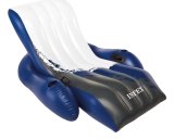 Intex Floating Recliner Lounge Sort, Bl, Hvid Monokromatisk Vinyl Flydende hvilestol #1