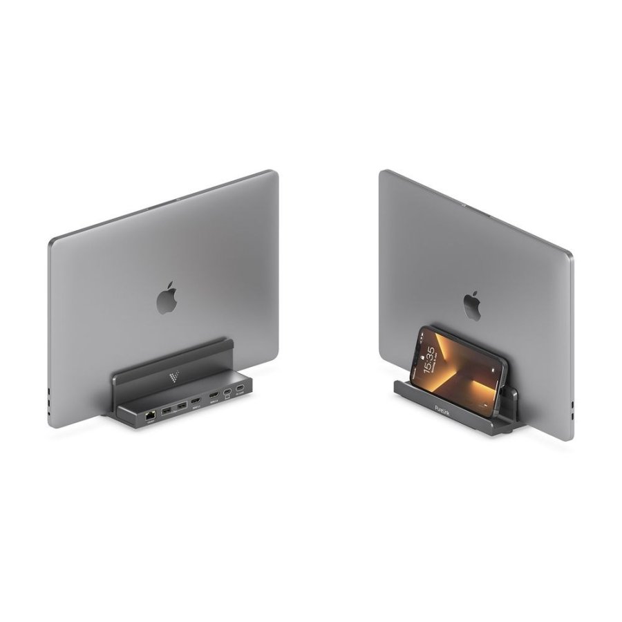 PureLink VL-DS100 dockingstation Ledningsf�rt USB 3.2 Gen 1 (3.1 Gen 1) Type-C Sort, Gr� #7