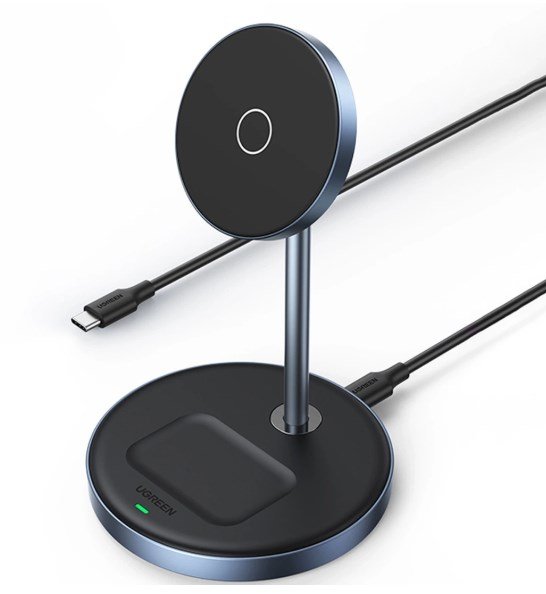 Ugreen Mobiltelefon, Hovedtelefoner Sort USB Tr�dl�s opladning Hurtig opladning Indend�rs #1