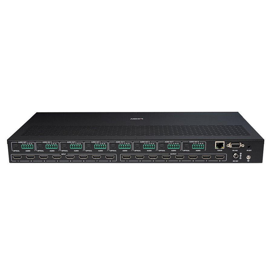 Lindy 38435 matrix kontakt AV matrix omskifter Indbygget sk�rm #4