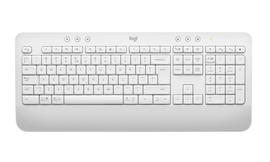 Logitech 920-010979 tastatur Kontor Bluetooth QWERTZ Tjekkisk Hvid #5