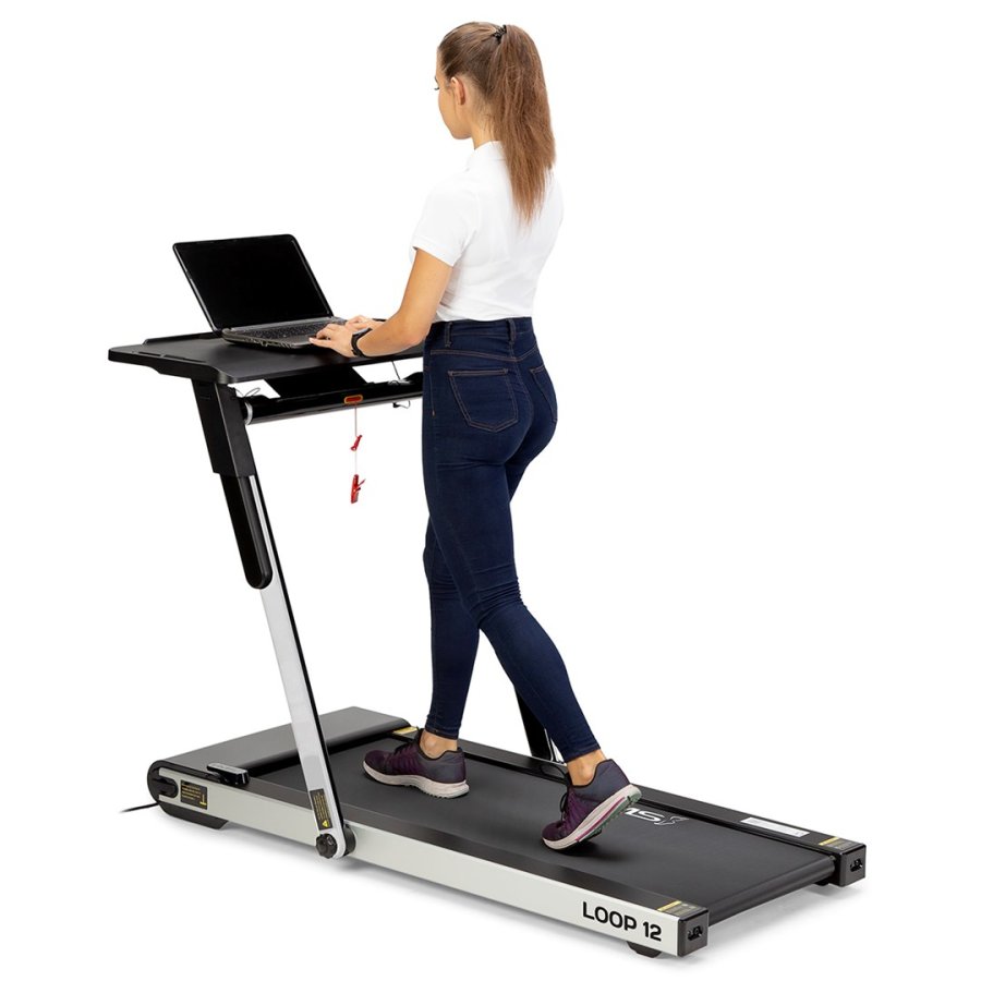 Elektrisk lbebnd med skrivebord HMS LOOP12 MULTI 1-12 km/t, gr #7