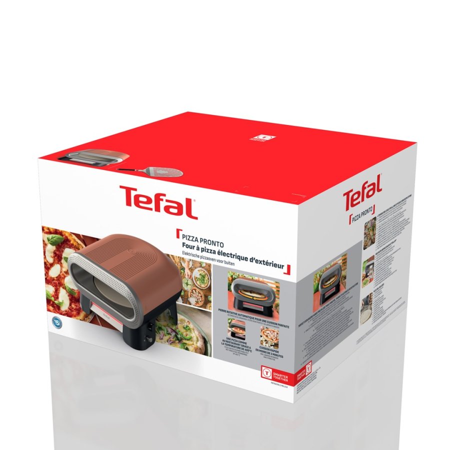 Tefal JM600T pizza fremstiller & ovn 1 pizza(er) Terrakotta #3