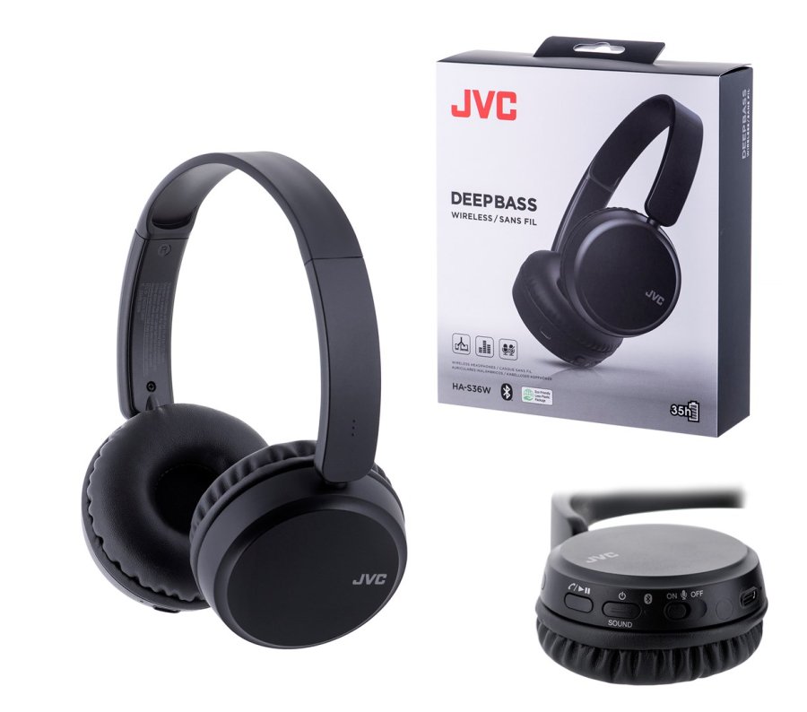 JVC HA-S36W-BU black #1