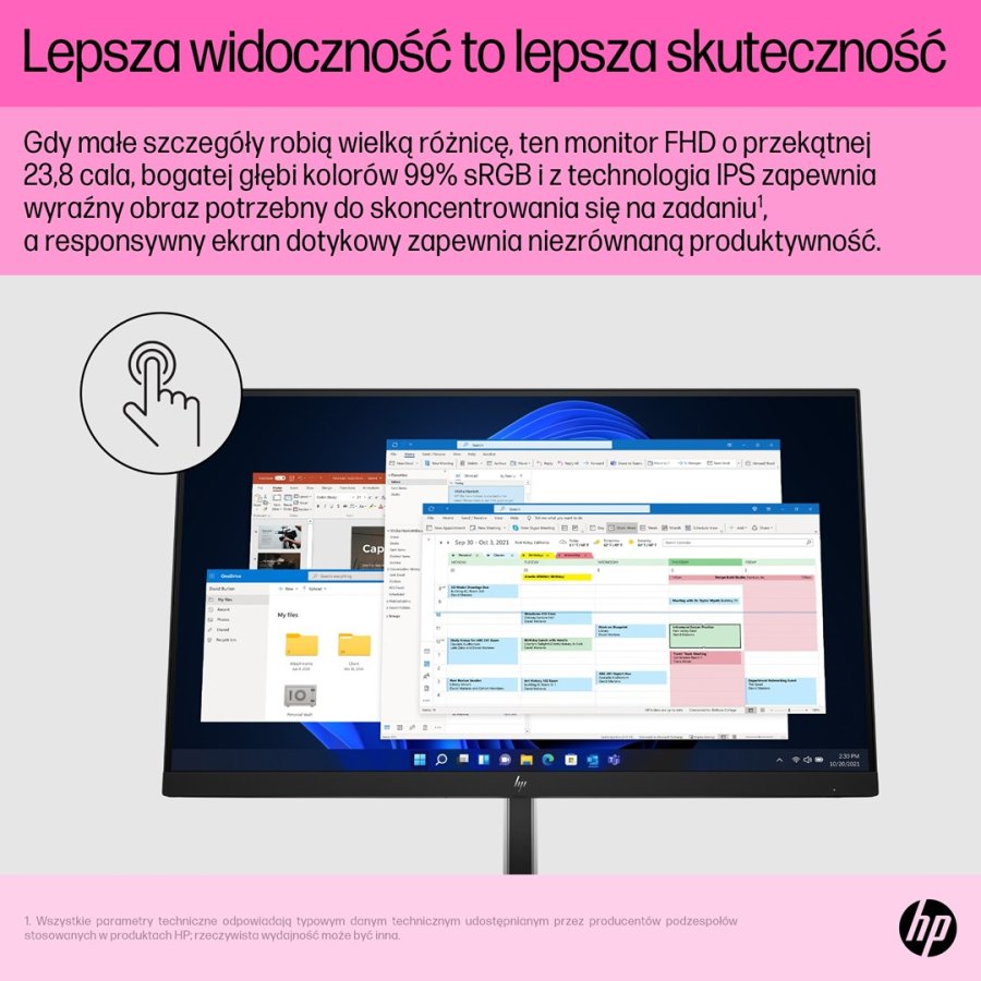 HP E24t G5 FHD Touch Monitor #12