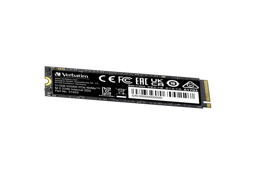 Verbatim Vi5000 M.2 SSD    512GB PCIe4 NVMe                 31825 #3