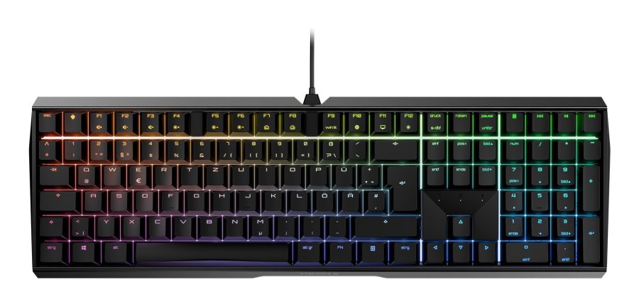 CHERRY MX 3.0S RGB tastatur Spil USB QWERTZ Tysk Sort #1