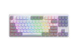 HATOR Rockfall 3 TKL Wireless tastatur Universel USB + RF Wireless + Bluetooth QWERTY Engelsk Hvid #1