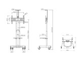 Multibrackets 2319 tv-beslag 152,4 cm (60