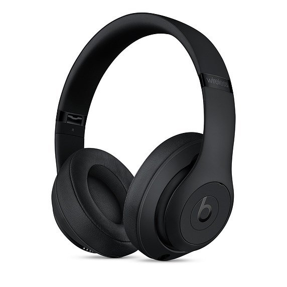 Apple Studio 3 Hovedtelefoner Kabel & trdls Headset Musik Micro-USB Bluetooth Sort #1
