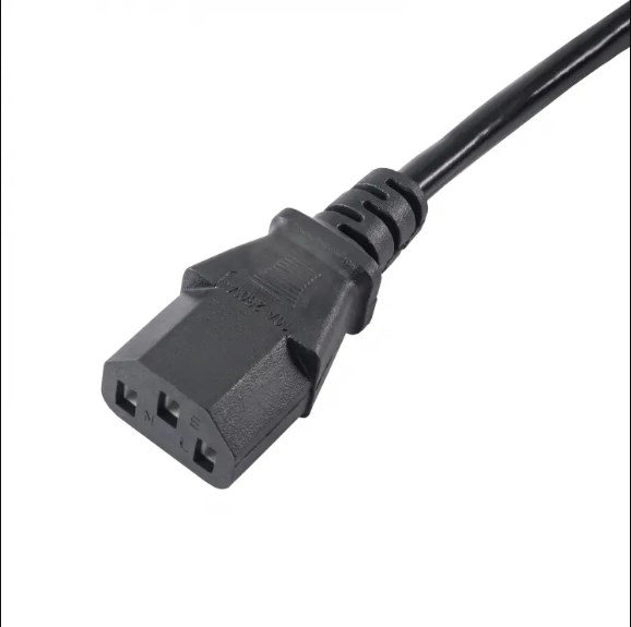 Akyga AK-PC-05 Sort 5 m CEE7/7 IEC C13 #2