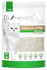 DIAMENTIQ Tofu Neutral Ultra clumping - plantegrus - 4kg #1
