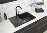 Vask DEANTE Leda (ZRD_2113) granit, 1-kammer 67x44 cm #7