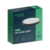 Plafond V-TAC VT-8630B overflademonteret 36W LED IP44 42cm 4000K 3820lm (SKU 76401) Sort #3