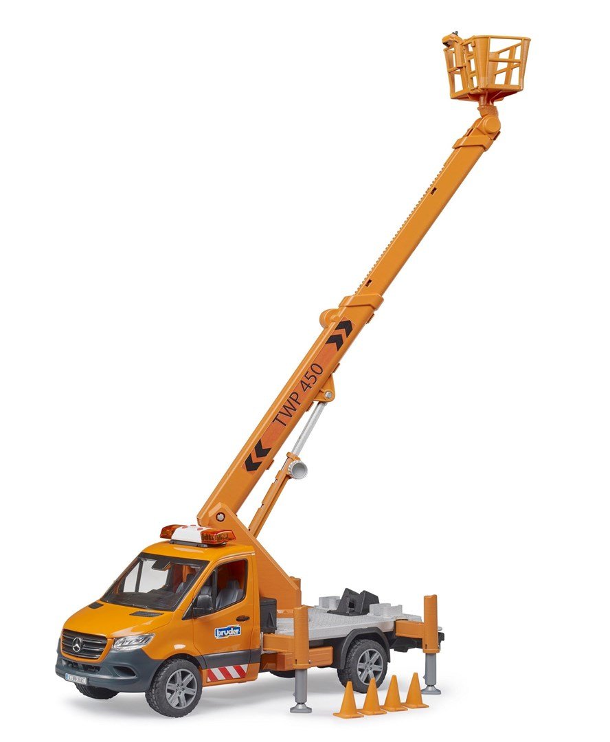 BRUDER MB Sprinter w/Working Platform #3