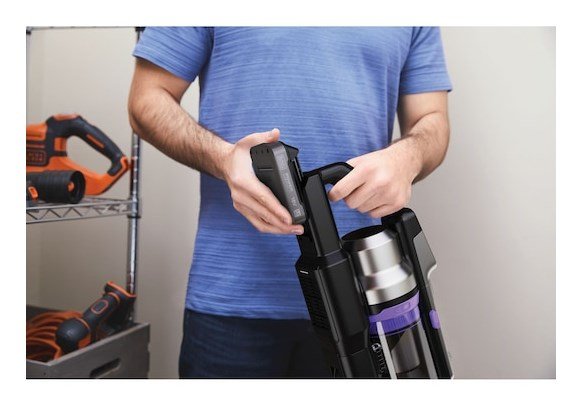 Black & Decker BSV520BRP-QW stav st�vsuger & elektrisk kost Stick vakuum Batteri Dry Posel�s 0,65 L Sort 2 At #7