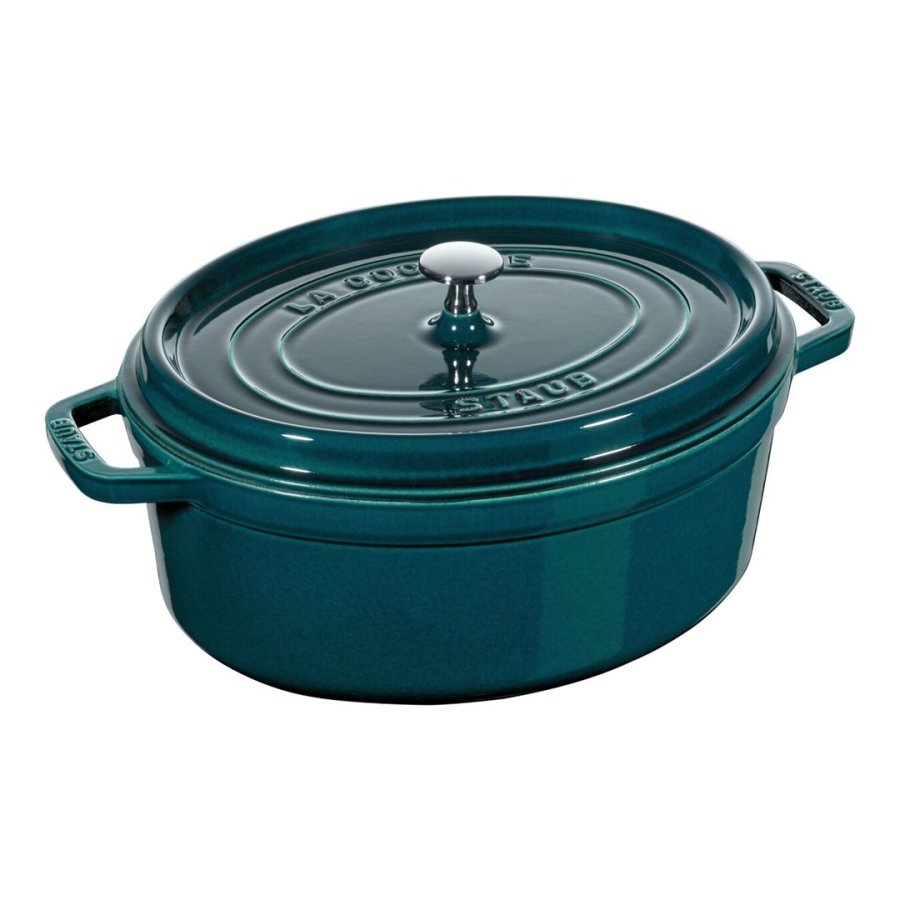 ZWILLING STAUB LA COCOTTE 5,5 L Oval Stbejern Gryde bradepande #1