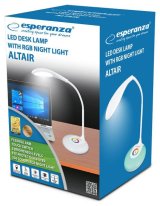 Esperanza ELD102 bordlampe Ikke-udskiftelig pre(r) 3 W LED Hvid #10