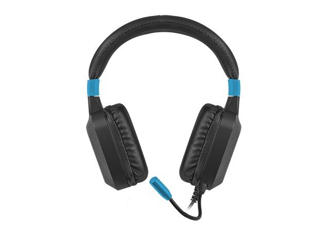 FURY NFU-1584 hovedtelefoner/headset Ledningsfrt Spil Sort, Bl #3