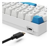 Sharkoon SGK50 S4 tastatur Hjem USB QWERTZ Tysk Hvid #6
