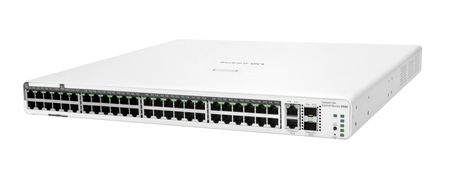 HPE Aruba Networking Networking Instant On Switch 48p Gigabit 2p 10GBT 2p SFP+ 1960 Administreret L2+ Gigabit Ethernet (10/100/1000) 1U Hvid #4