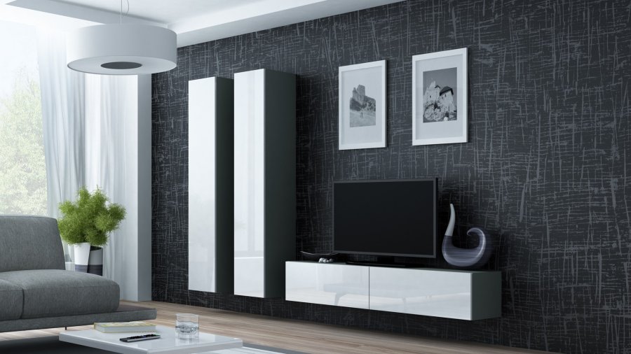 Cama RTV VIGO140 s/b TV stativ & underholdningscenter #7