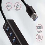 Axagon HMA-CR3A dockingstation Ledningsfrt USB 3.2 Gen 1 (3.1 Gen 1) Type-A Sort #6