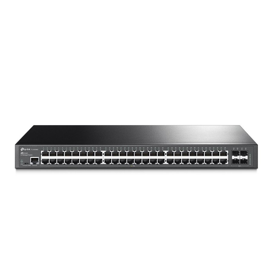 TP-Link JetStream TL-SG3452 netv�rksswitch Administreret L2 Gigabit Ethernet (10/100/1000) 1U Sort #1