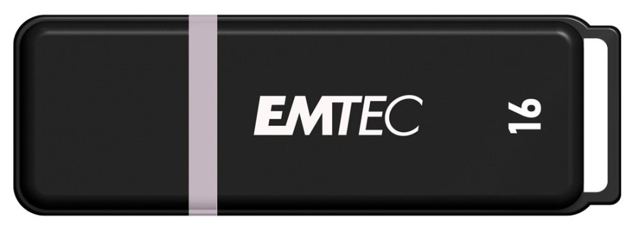 Emtec K100 USB-n�gle 16 GB USB Type-A 2.0 Sort, Flerfarvet #12