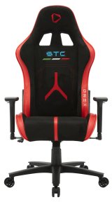 Onex AirSuede | Onex | Gaming chairs | STC Alcantara L Series | Black/Red #4