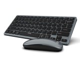 Inca IBK-572BT tastatur Mus inkluderet RF tr�dl�s + Bluetooth Sort #2