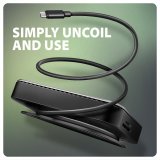 Axagon HMC-UFO USB-C Hub M.2 SATA/NVMe 1 Gbit/s Ethernet 384 kHz Audio Ledningsfrt USB 3.2 Gen 2 (3.1 Gen 2) Type-C Sort #23