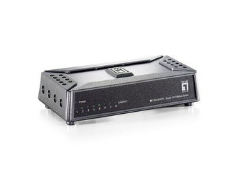 LevelOne FSW-0808TX netv�rksswitch Ikke administreret Fast Ethernet (10/100) Gr� #1