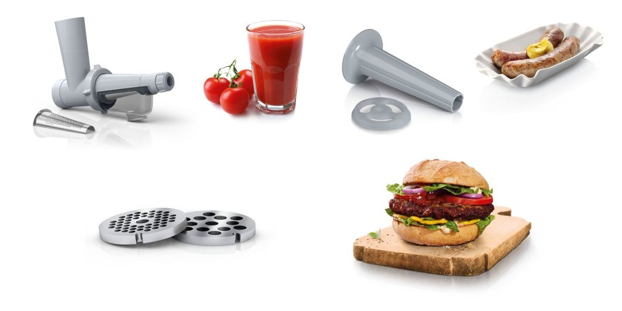 Kttkvarn MFW2515W 1500W Inkl frukt&juice press #16