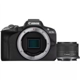 Canon EOS R50, Black + RF-S 18-45mm F4.5-6.3 IS STM Kit MILC 24,2 MP CMOS 6000 x 4000 pixel Sort #15