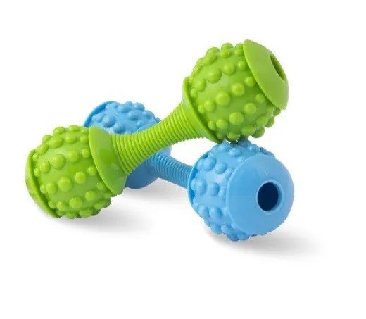 HILTON Dental Dumbbell i termoplastisk gummi 15 cm - hundelegetj - 1 stk. #1