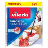 Vileda Turbo 2in1-rotationsmoppe refill 2 stk. #1