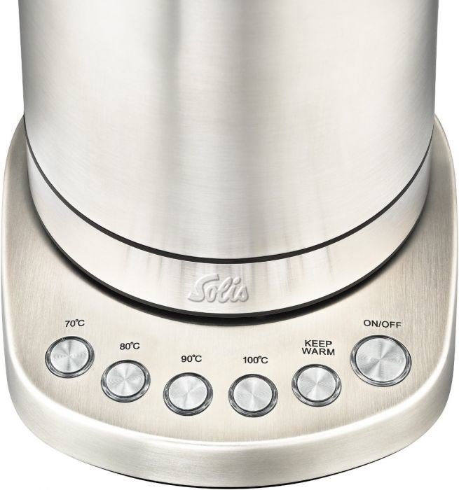 Solis Vario Temp Kettle elkedel 1,7 L 2200 W Rustfrit st�l #7