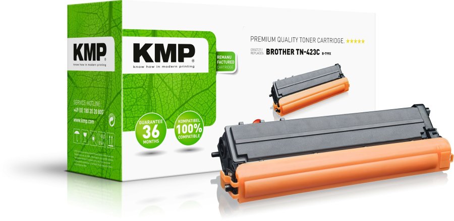 KMP 1265,3003 tonerpatron 1 stk Kompatibel Bl� #1