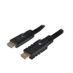 LogiLink CHA0025 HDMI-kabel 25 m HDMI Type A (Standard) Sort #1