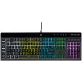 Corsair K55 RGB PRO tastatur Spil USB QWERTZ Tysk Sort #22
